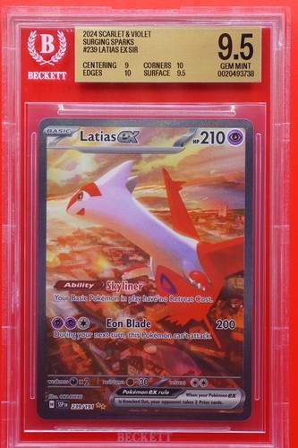Latias ex graded BGS 9.5 for sale on eBay