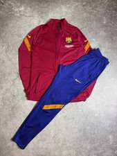 Nike FC Barcelona Full Training Track Suit Dri-Fit Men  s Size - S