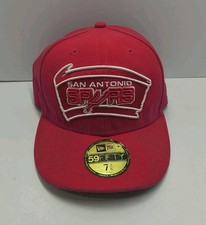 San Antonio Spurs New Era Hat Hardwood Classics 59FIFTY Size 7 1/4 Fan Apparel