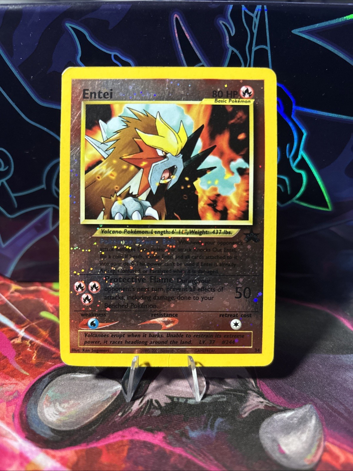 Pokémon TCG Entei Wizards Black Star Promos 34 Holo Promo Promo