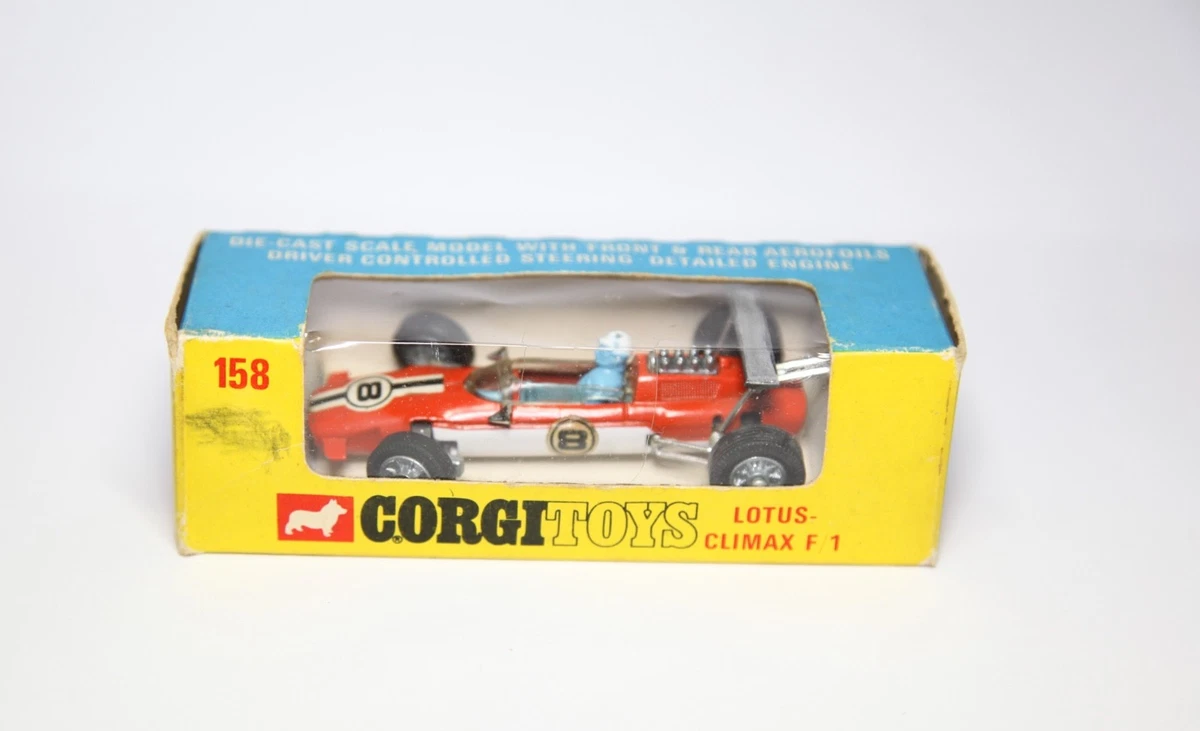 ヴィンテージ　コーギー　ロータス　F1 1960年代製　激レア　1/43 Preços baixos em Corgi Lotus 1:43 Veículos de brinquedo e de metal