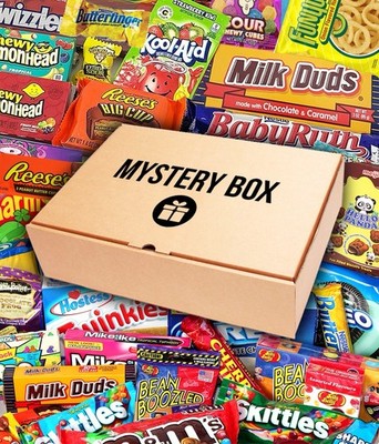 CANDY CANDY RANDOM BOX OF CANDY DIFFERENT TYPES AND MORE     