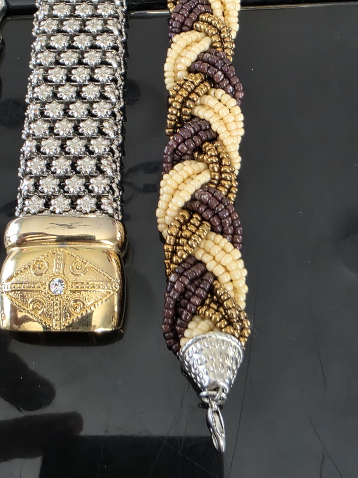 Terner Watch & Assorted Adjustable Bangle Chain B… - image 6