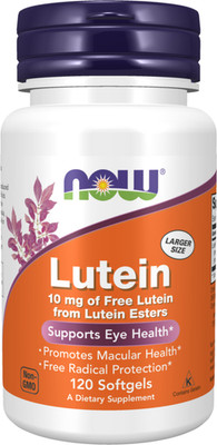 Now Foods Lutein Esters 10mg 120 Softgel