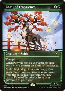 Kami of Transience Showcase Foil - NEO #391