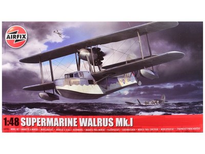 Airfix A09183 1/48 Level 3 Model Kit Supermarine Walrus Mk.I Aircraft