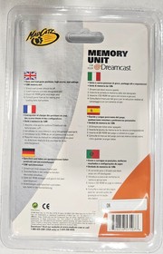 MadCatz Virtual Memory Unit Dreamcast Brand New Card (Color Variety)