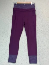 Lululemon Legins Jogger Fast Free Non-Reflective Women Size S-M See Measurements