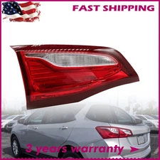 Tail Light For Chevy Equinox 2018-2019 Inner Rear Lamp W/Bulbs Left Driver Side