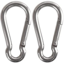 3.5" Heavy Duty Carabiners 700LB Weight Capacity Spring Action Snap Hook Attach
