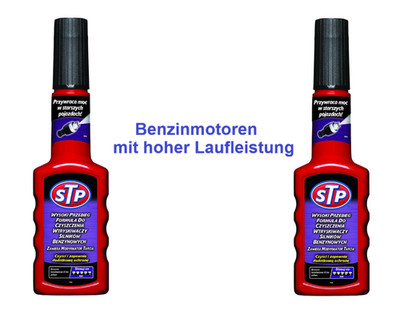 2x Einspritzdüsenreiniger BENZIN Injector Cleaner hoher kilometerstand STP30-057