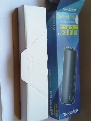 Vintage 1990s Old Retro mobile Phone Shop Display Sony Mars bar battery sealed - Image 1 of 4