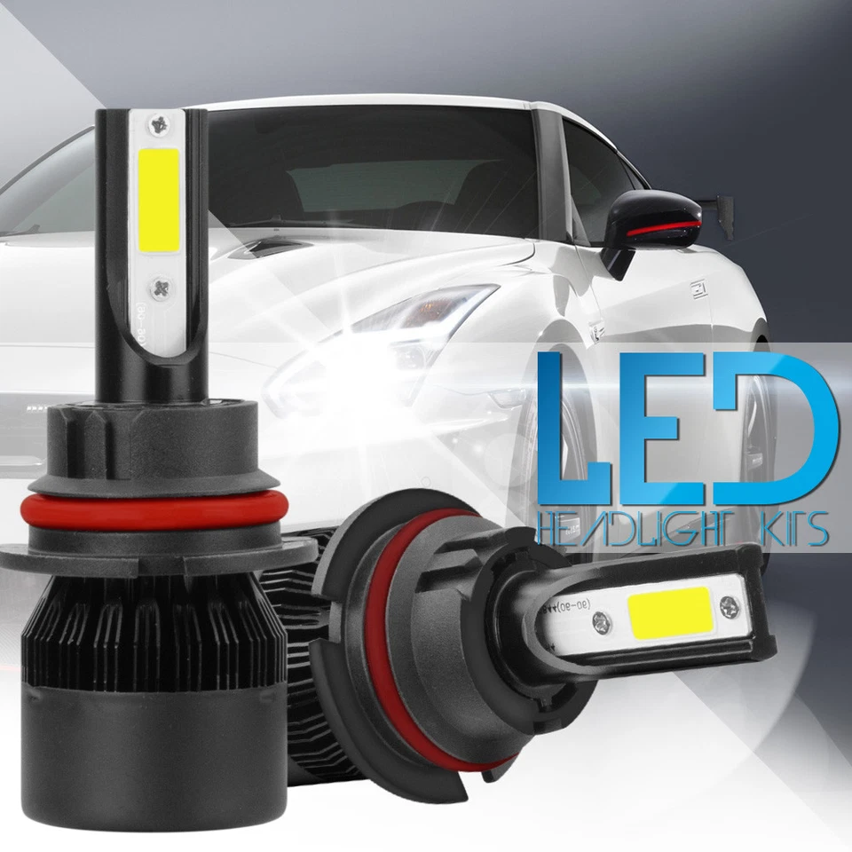 Kit faros LED HID XENTEC 9007 HB5 blanco para Mitsubishi Endeavor 2004-2011 Foto 2 de 4
