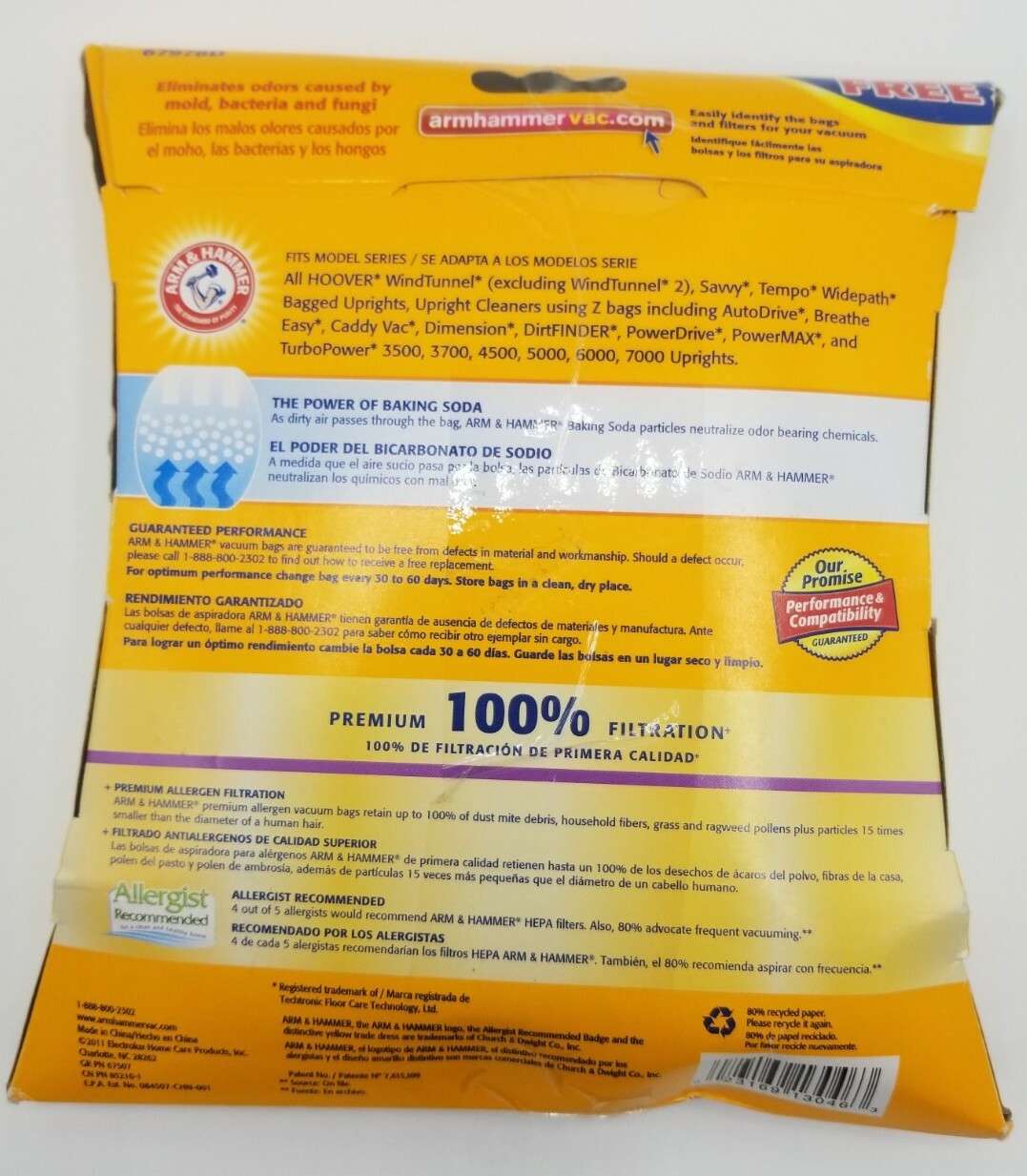 ARM & HAMMER VACUUM BAGS HOOVER Y/Z FREE SHIPPING YS220 eBay