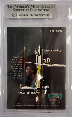 1998 SKYBOX PREMIUM 3D