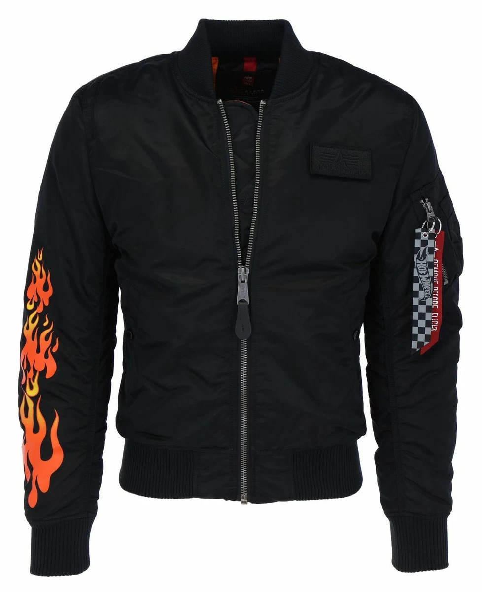 Giacca Bomber Imbottita Con Cappuccio Crosshatch, Nera, Taglia 44, Uomo