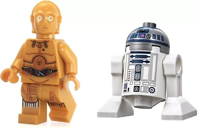LEGO Star Wars C-3PO & R2-D2 Astromech Protocol Droid Minifigure 75159 75136 NEW