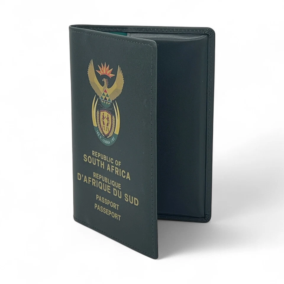 South Africa Genuine Leather Crafted Travel Passport Wallet/Holder - Image 2 of 4