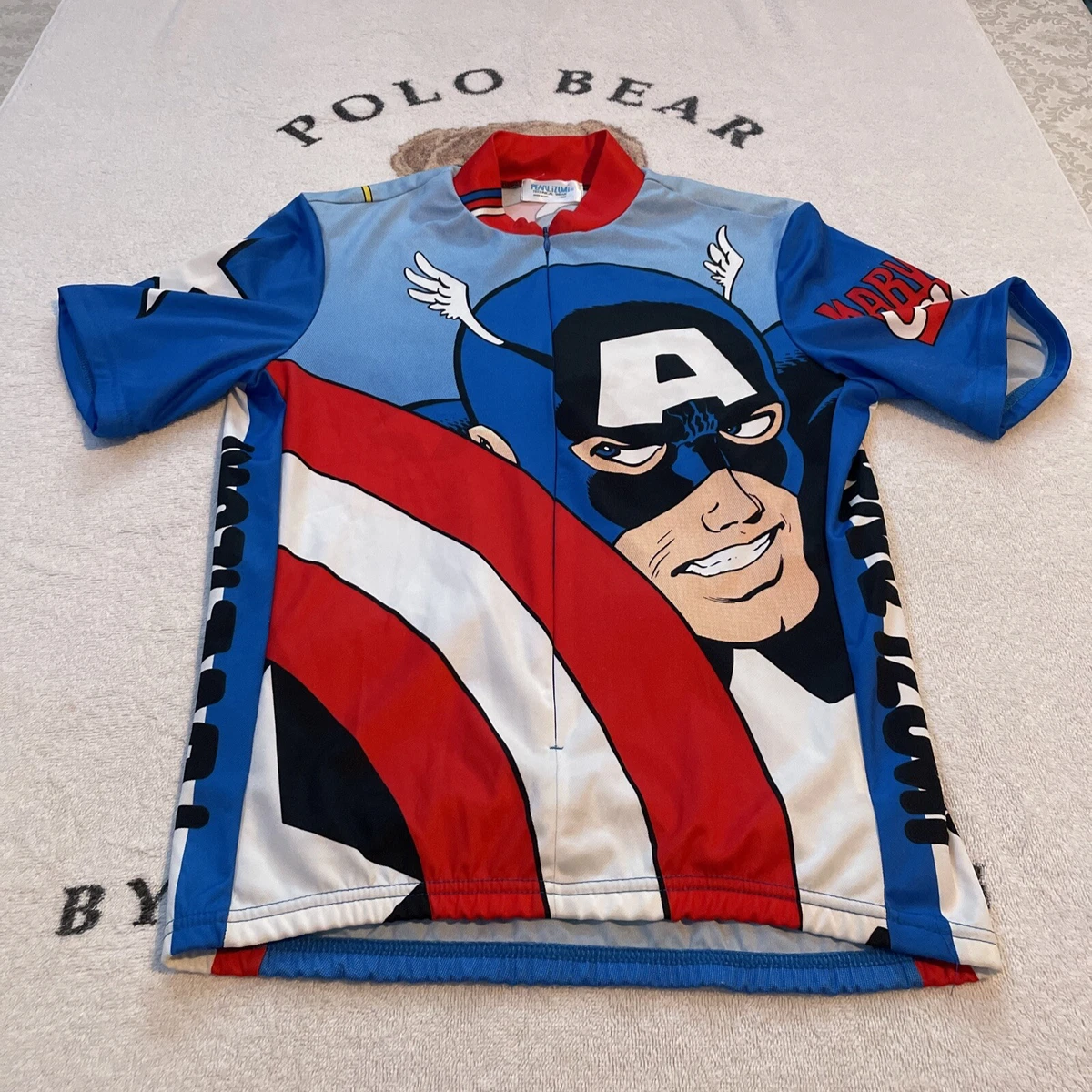 Captain america cycling jersey deals