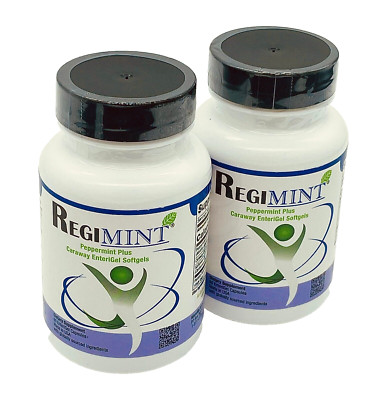 Peppermint Oil and Caraway Oil Supplement For Digestion Diarrhea, Gas Relief