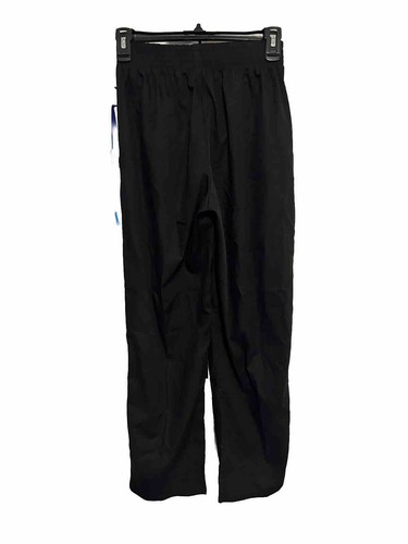 Landau Women Pants PSM Black Essentials Full Elastic Waist Cargo Scrub Bottom - Picture 12 of 14