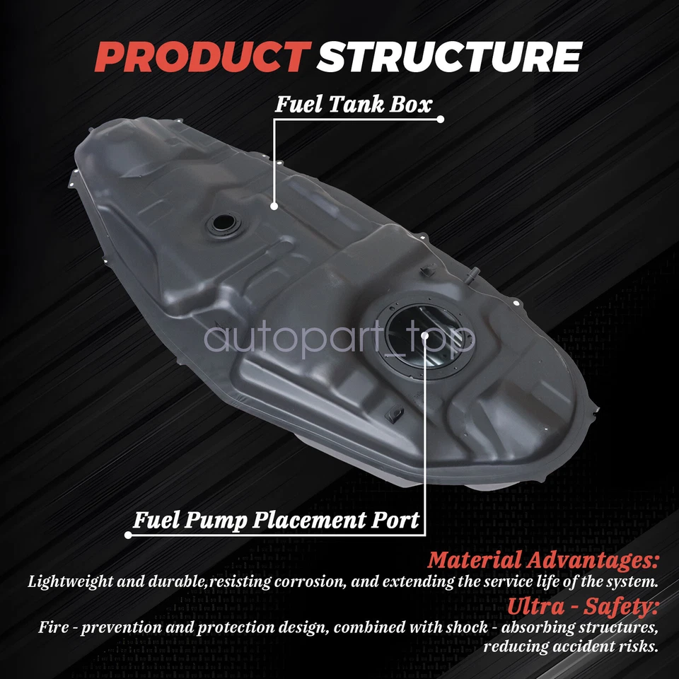 Toyota RAV4 2006 2007 2008-2012 2,4 L 2,5 L 3,5 L gasolina 15,9 galones tanque de combustible Foto 2 de 4