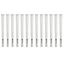 Karma Velour Tour Velvet Midsize White 13 Piece Golf Grip Bundle - New!