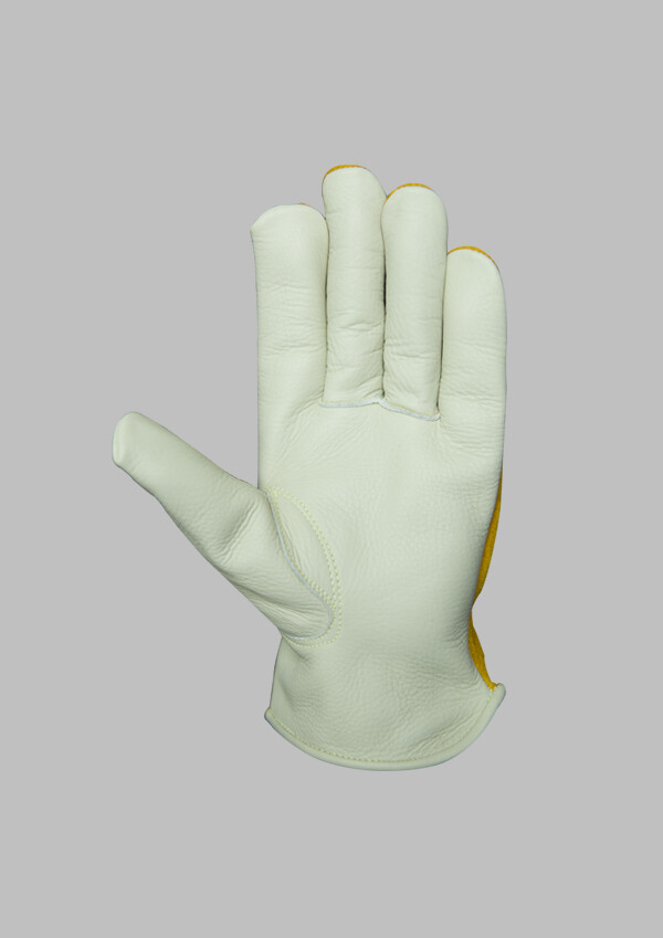 Driver 222 Split Leather Work Safety Gloves, Multiple Sizes, 1