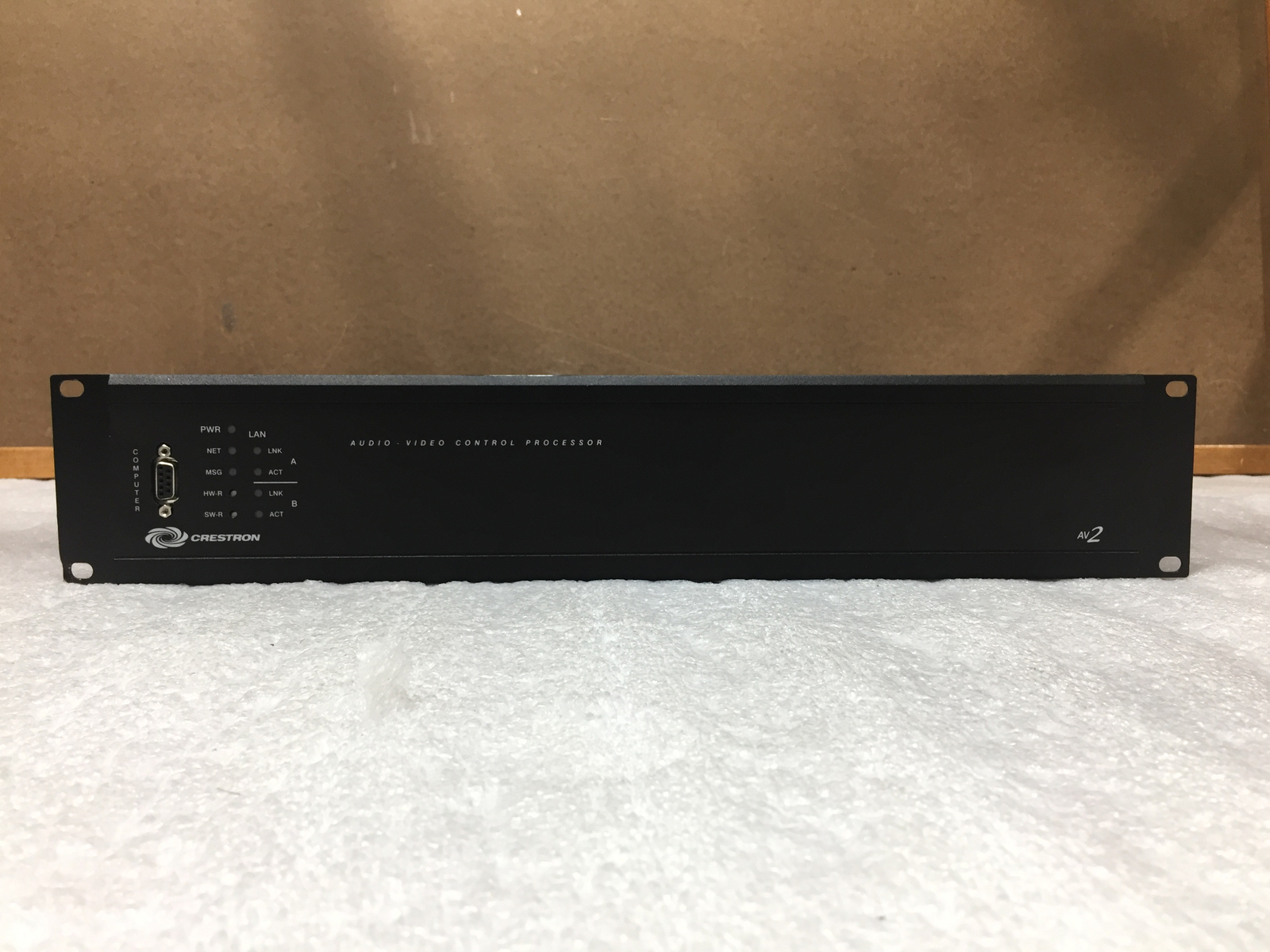 Crestron AV2 C2ENET System Audio Video Control Processor Rack Ears incl