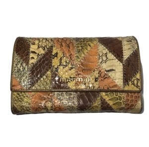 prada snakeskin wallet