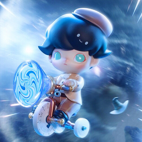 POP MART x DIMOO WORLD Time Roaming Series Time Rider Secret