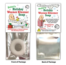 XMAS Weener Cleaner Soap Willy Weiner GAG GIFT Party Adult Prank White Elephant
