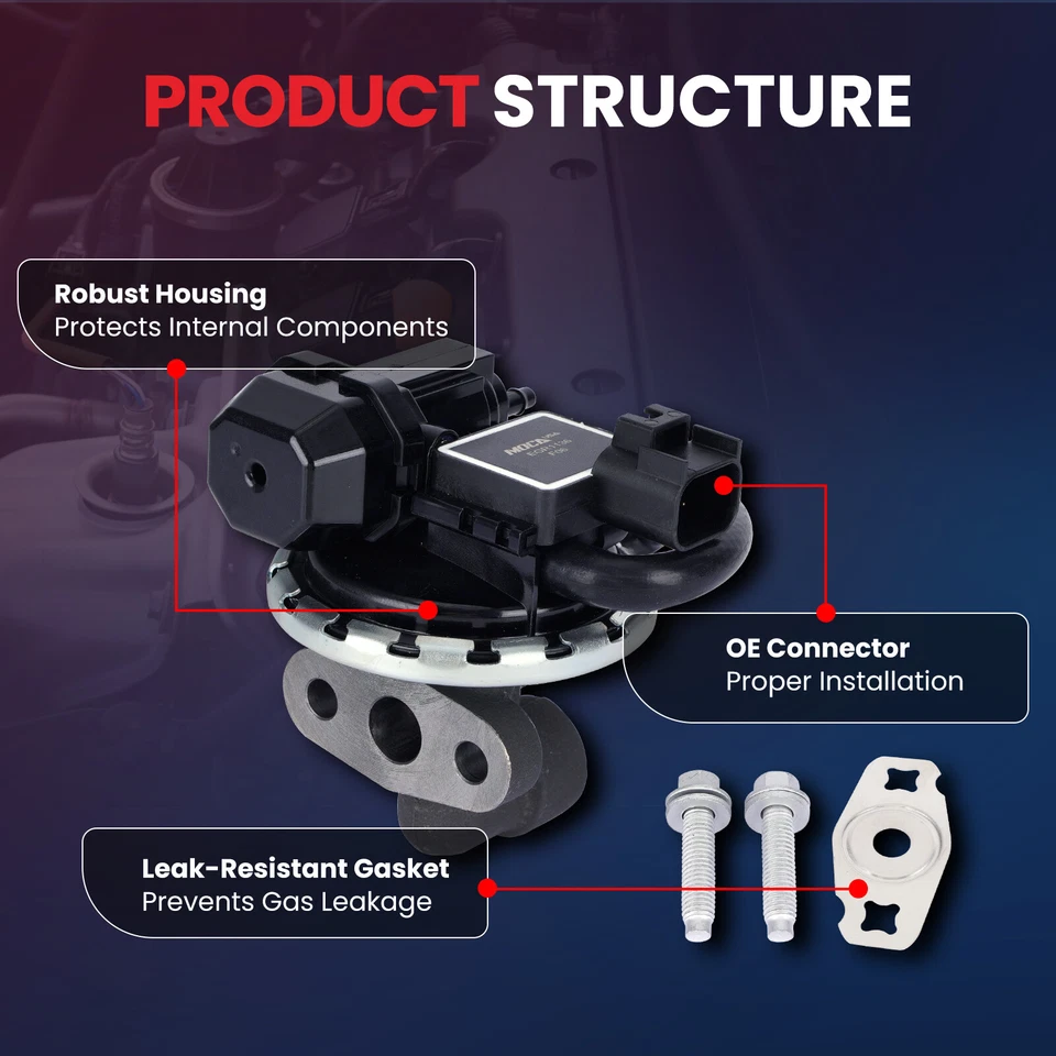 Válvula EGV1136 EGR apta para Ford Lobo F-150 2007-2010 07-14 Ford E-150 E-250 4,6 L V8 Foto 3 de 4