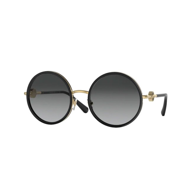 Versace 2229 56 100211 Sunglasses Black Occhiali Grey Shaded Lenses Medusa  | Acquisti Online su eBay