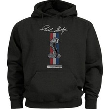 Shelby Ford Mustang Hoodie Hooded Sweatshirt Car Guy Gifts Mustang Stripe
