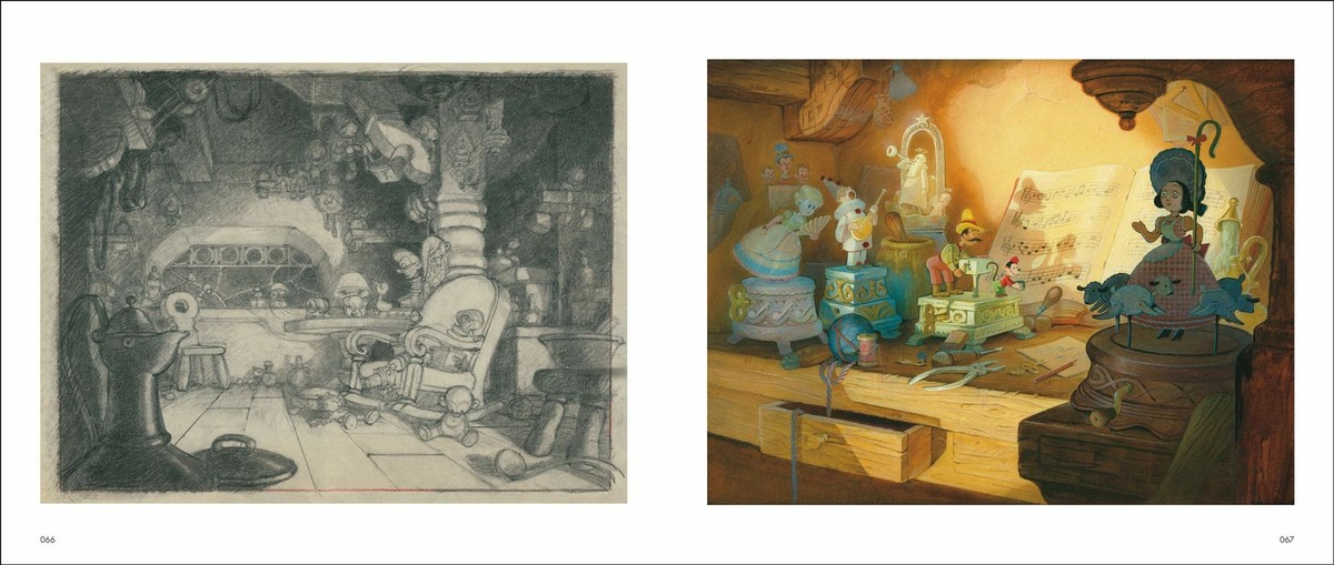 Layout & Background ディズニー アート Walt Disney Animation Studios Layout & Background Art Book