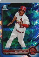 2022 Bowman Draft Sapphire Edition #BDC-65 Won-Bin Cho