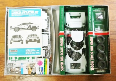 自動車 Lancia Stratos HF Alitalia 1/12 Doyusha 1/12 Lancia Stratos HF Alitalia Big Scale Model Kit