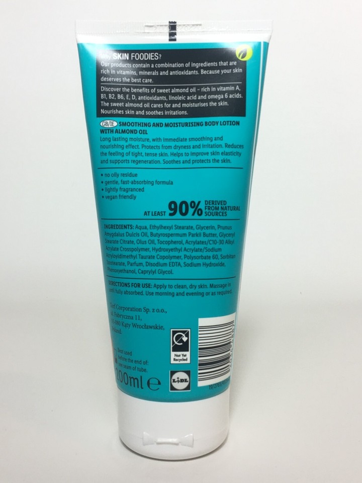 Cien SKIN FOODIES Firming Body Serum + Moisturising Body Lotion Vegan