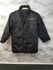 Rocawear Roca Wear Boys Black Thick Lined Front Zip Bomber JACKET Medium 30