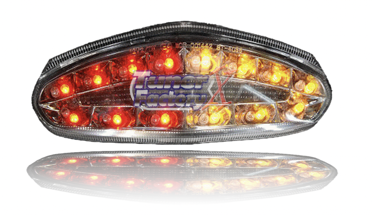 FIT KAWASAKI Ninja ER-6F ER6N LED TAILLIGHT 09 10 11 TURNS COMBO