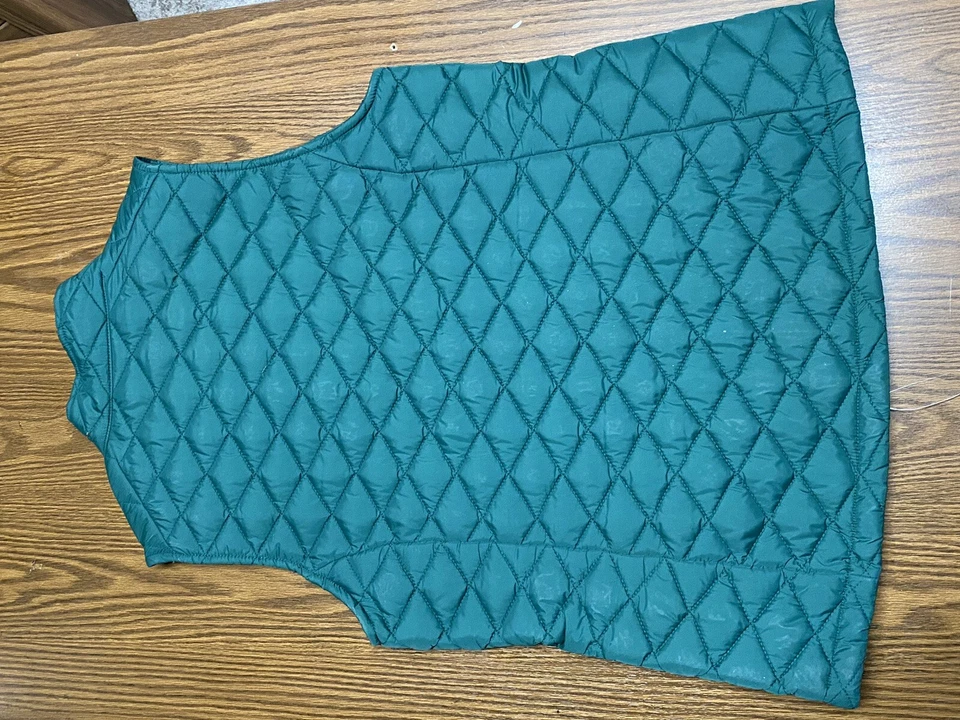 ¡Nuevo! 🚨Colosseum - Chaleco térmico para mujer Michigan State Spartans cremallera talla L grande Foto 4 de 4