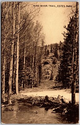 Wild River Trail Estes Park Colorado Beautiful Sightseeing Attraction Postcard