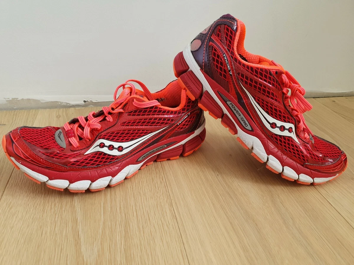 SAUCONY Ride 7 Running Shoes Everun Women s Kids Size US 7 UK 5 EU 38