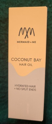 Mermaid + Me Coconut Bay Hair Oil Hydrated Hair + No Split 30ml