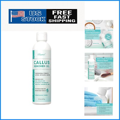 Professional Callus Remover Gel with 20% Urea - Instant Foot Peel Exfoliator