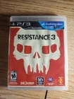 Resistance 3: Sony PlayStation 3 (PS3, 2011) Game CIB Complete with Manual