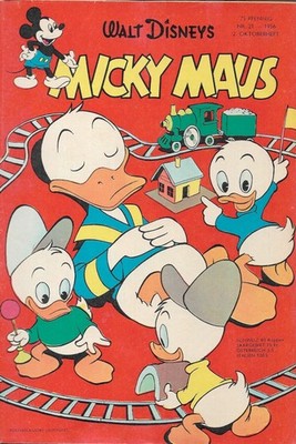 Walt Disney Micky Maus 1956/Nr. 21 Originalheft ! ERSTAUSGABE