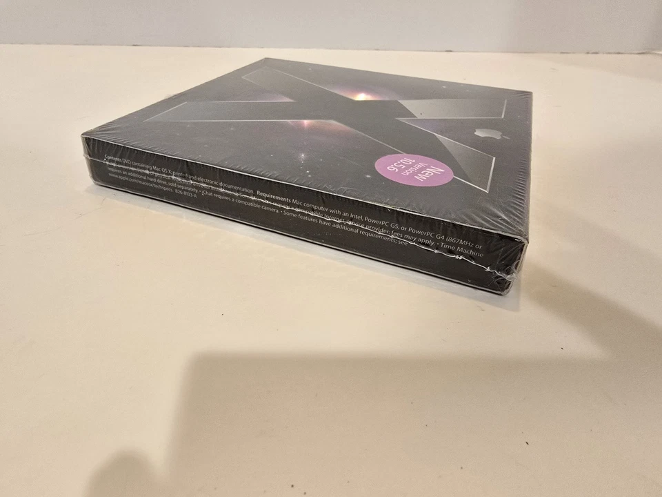 NEW SEALED Apple Mac OS X Version 10.5.6 Leopard MC094Z/A - Image 3 of 4