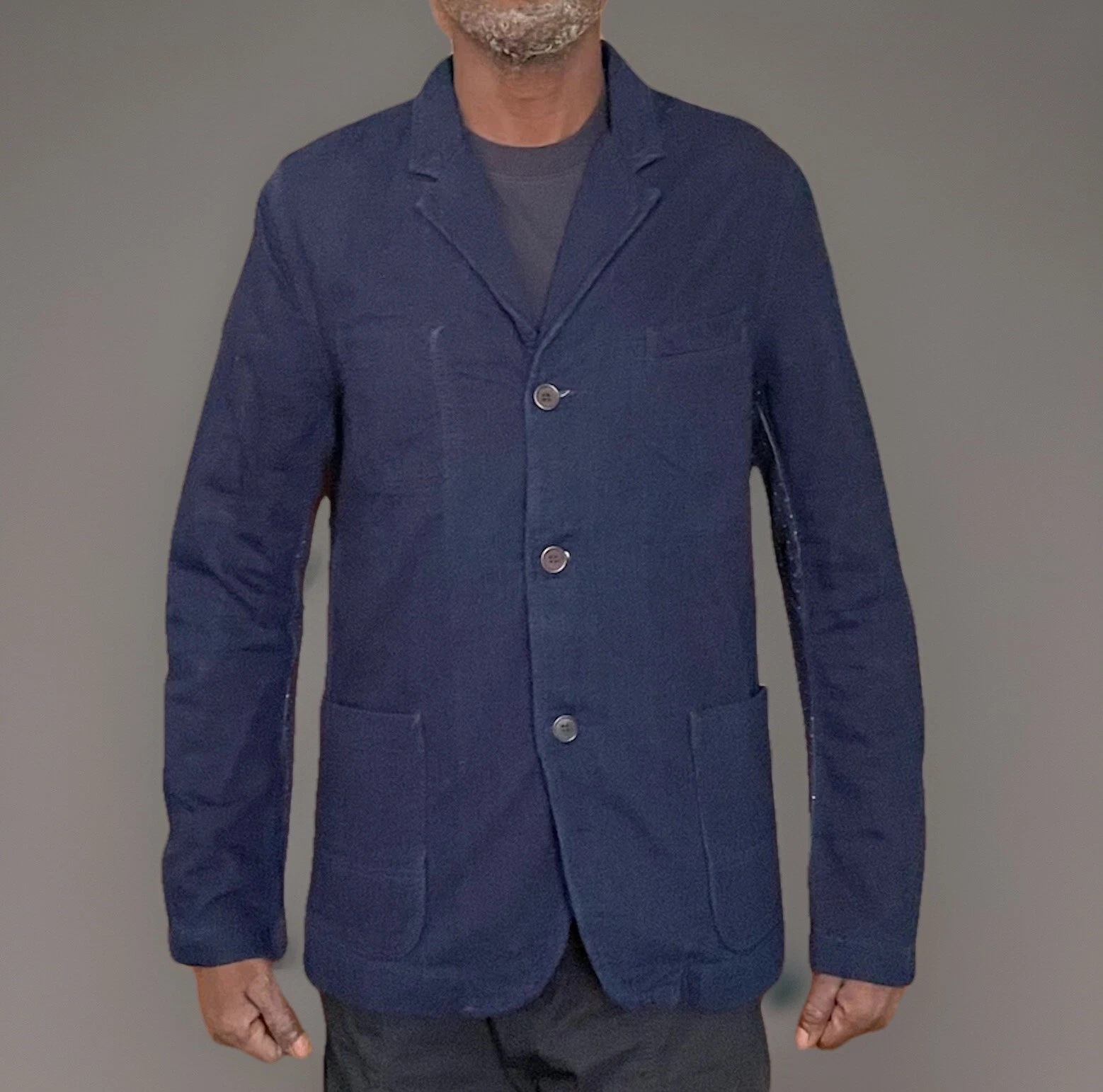 Edwin Tailor Jacket Cerulean Denim Blue Rinsed M